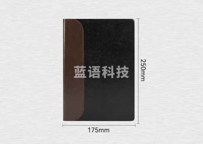 得力（deli）BP135皮面记事本 B5/120张笔记本（棕色）（本）