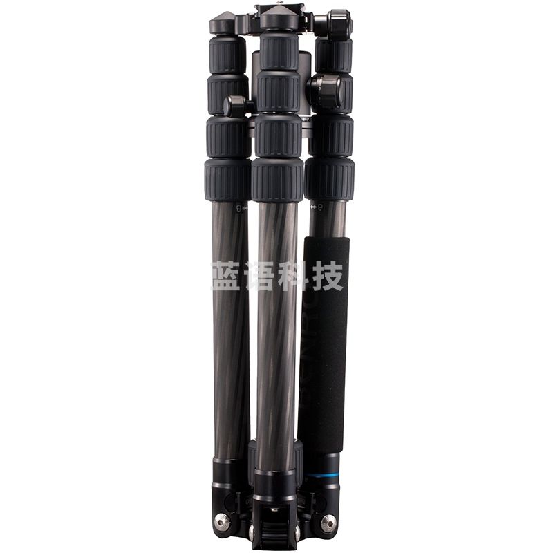 百诺（Benro）C2292TB1 QIHM-8X高强碳纤维 反折 可转独脚架 专业便携旅游天使2代单反三脚架云台