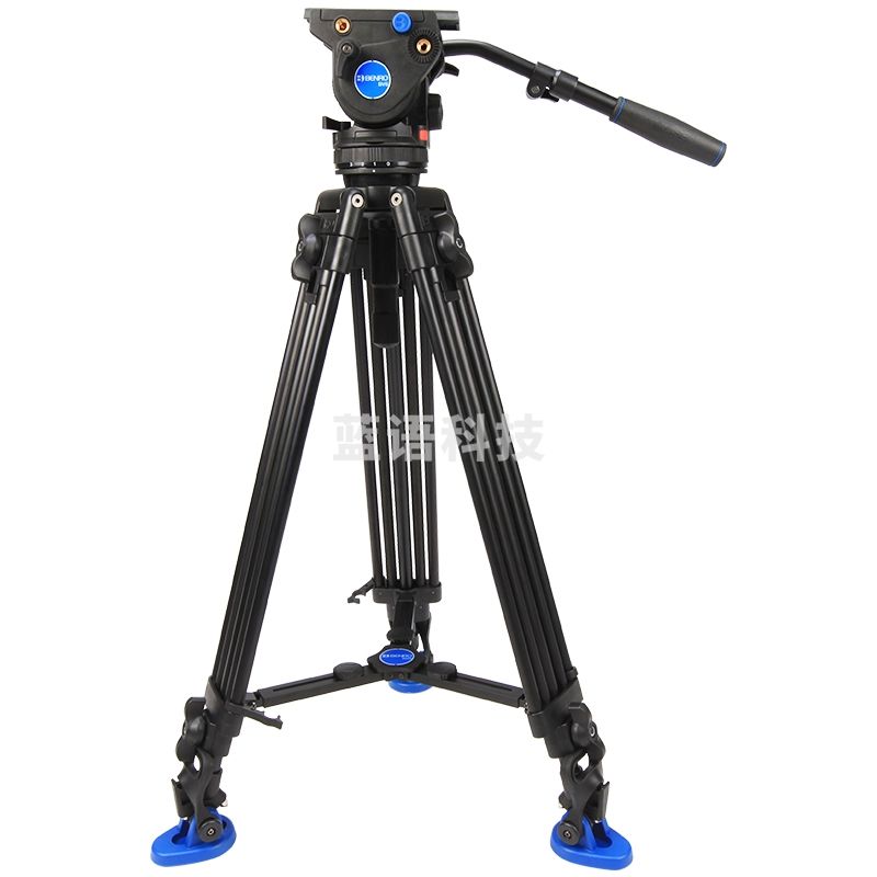 百诺（Benro）BV6 专业摄像脚架套装动平衡阻尼可调 双管三脚架液压云台