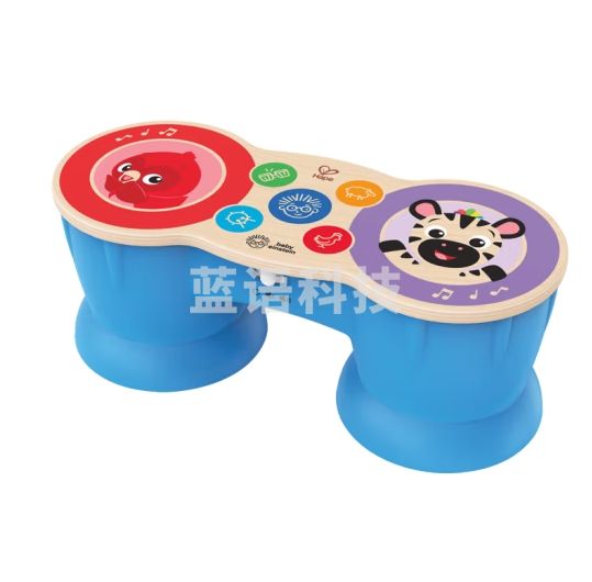 Hape儿童早教玩具智能触感多功能电子鼓男女孩生日礼物 智能触感多功能电子鼓【800898】