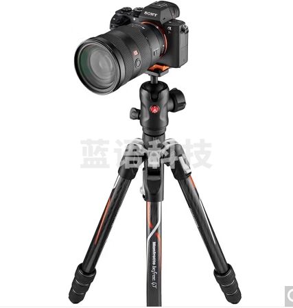 曼富图（Manfrotto）Befree GT 索尼α相机版 碳纤维反折式四节三脚架三维云台套装 承重12kg MKBFRTC4GTA-BH