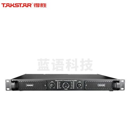 得胜（TAKSTAR）EKA-8D 专业数字功率放大器 专业纯后级数字功放 舞台演出会议工程安装专用