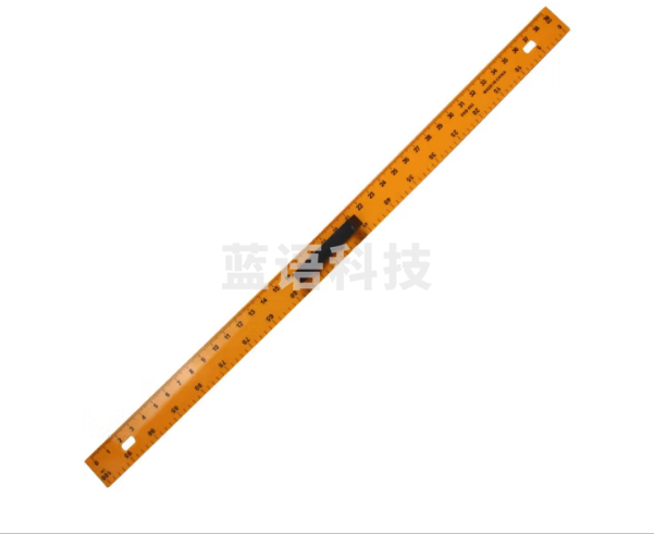 六鑫】教学用大号磁性三角板磁吸式三角尺子 教师用大多功能圆规大号绘图工具量角器 作图套装套尺 塑料分段直尺