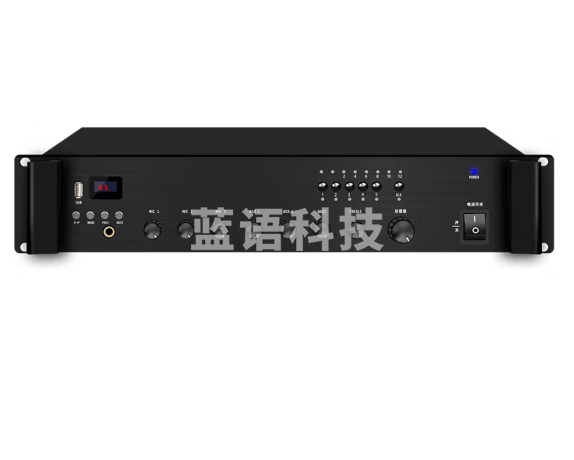 菱声（LINGSHENG） 大功率蓝牙定压定阻功放机校园公共广播系统5分区功率放大器紧急宣传应急广播 300W