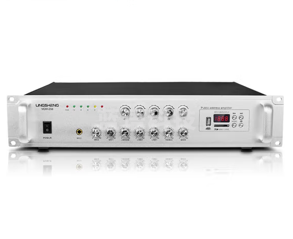 菱声（LINGSHENG） 大功率蓝牙定压定阻功放机校园公共广播系统5分区功率放大器紧急宣传应急广播 700W