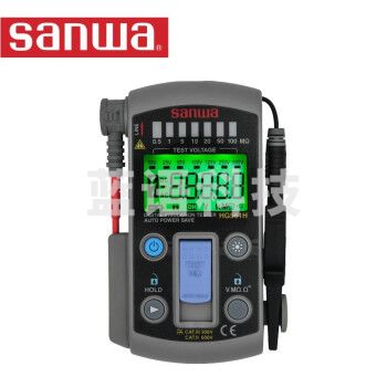 三和sanwa HG561H 绝缘电阻测试仪15V-500V便携七个电压量程