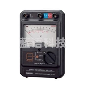 sanwa 三和PDR-302 接地电阻测试量程10/100/1000Ω 漏电压ACV 0-30V