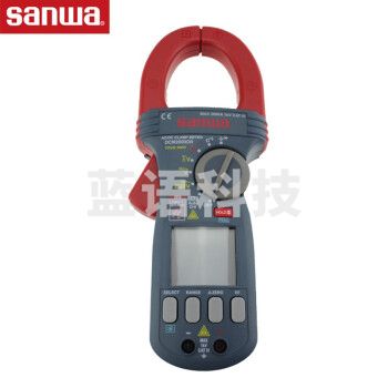 sanwa DCM2000DR 三和真有效值钳形表钳型万用表电流表数字钳型万能表交直流2000A