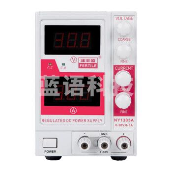 泽丰盛 NY1303A 数显可调直流稳压电源 电镀高精度维修线性直流电源 30V 3A