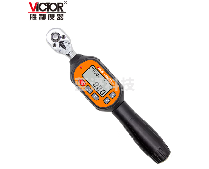 胜利仪器（VICTOR）预置式扭力扳手 高精力矩扳手 可调公斤扳手 迷你数显扭矩扳手 NGM-30（230mm-655mm）