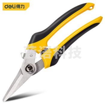 得力(deli) DL2908 多功能剪刀电工剪家用电线剪线槽剪塑料剪8英寸