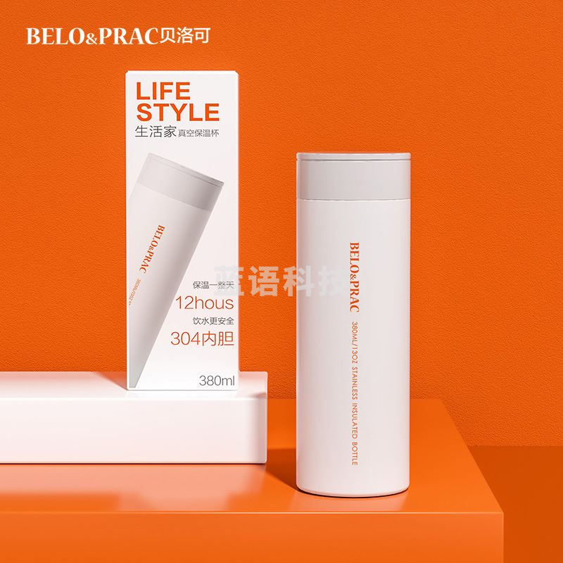 贝洛可生活家 保温杯 水杯 304不锈钢 BK073 380ml