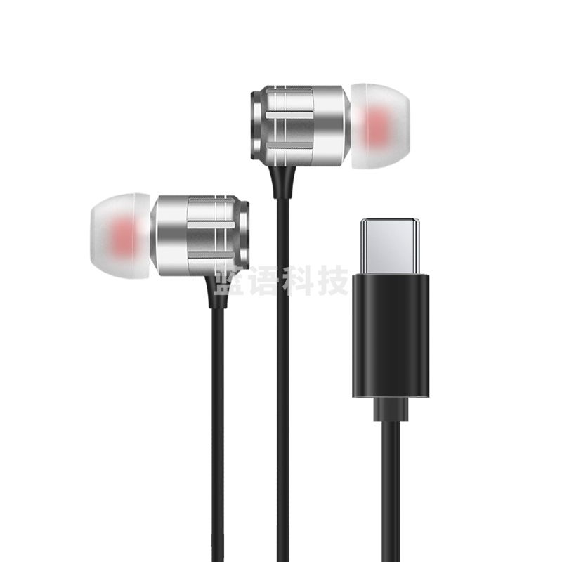 纽曼 (Newmine) JK12 typec耳机线控音乐手机耳机type-c版入耳式有线 带麦