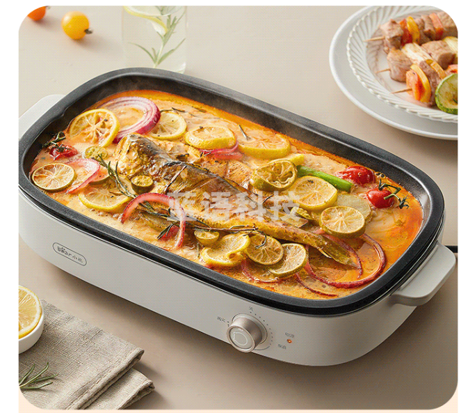 小熊（Bear）烤肉锅 烤盘 电烤炉烧烤 电烤盘 烤肉炉 电烧烤炉家用 多功能烤肉盘不粘煎烤机小熊（Bear）烤肉锅 烤盘 电烤炉烧烤 电烤盘 烤肉炉 电烧烤炉家用 多功能烤肉盘不粘煎烤机 DKL-D12Y1