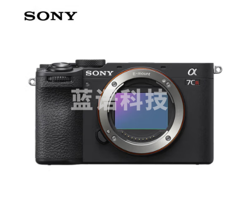 索尼（SONY）Alpha 7CR 新一代全画幅微单相机 轻便小巧 简易操控 黑色 单机身（A7cR/a7cr）6100万像素