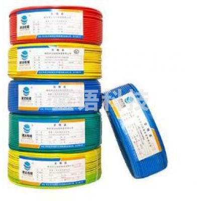 津达线缆 塑铜线 BV2.5平方 黄绿色 （100米/盘）