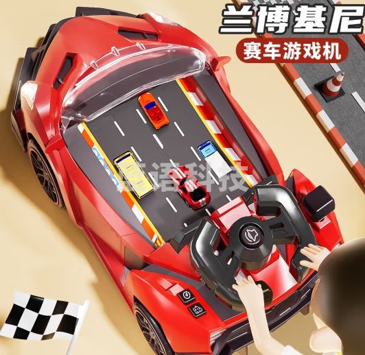 奥智嘉儿童玩具汽车闯关大冒险赛车驾驶游戏3-6岁