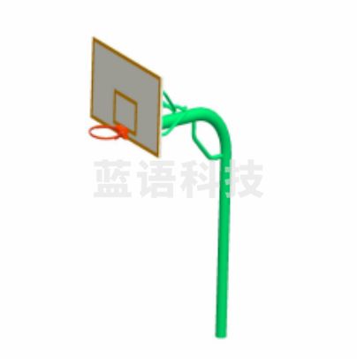 益奥特 地埋篮球架 国家认证器材15