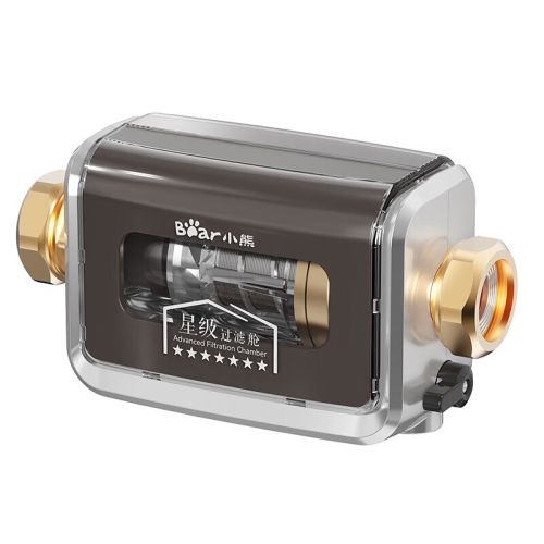 小熊(Bear)前置过滤器 40微米反冲洗7T大通量全屋家用净水器万向安装型自来水过滤器 JH-UE001