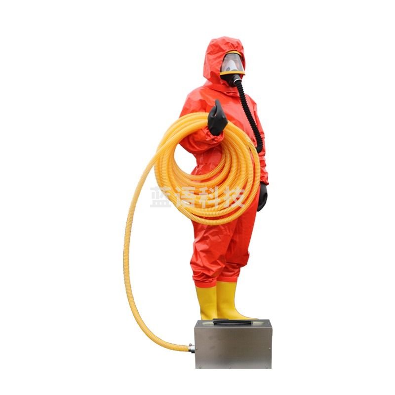 普达 电动送风式长管呼吸器过滤防尘防毒有限空间作业 江固单人20米送风式长管呼吸器 教学仪器