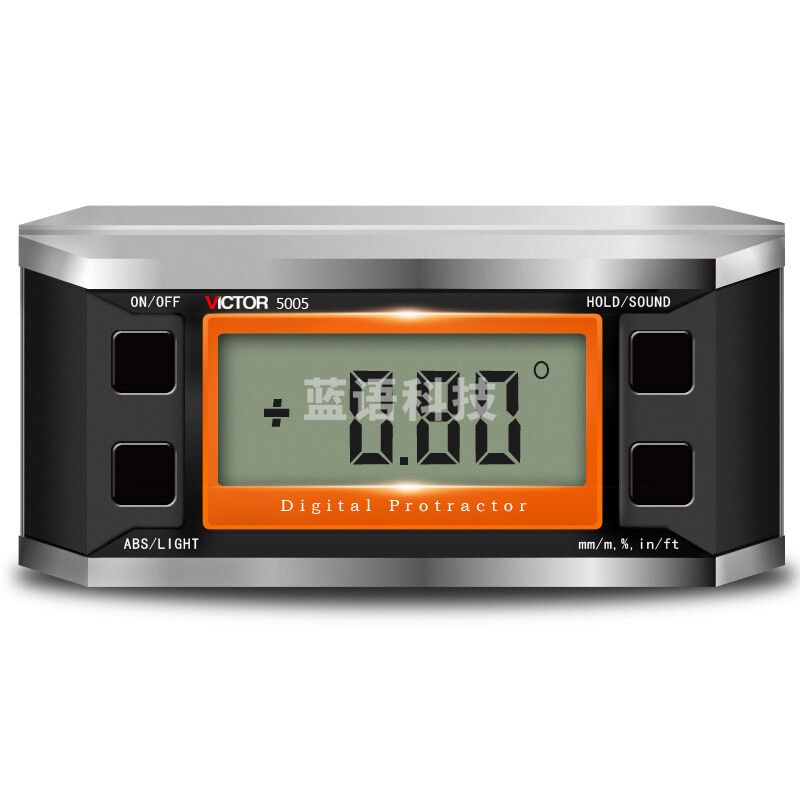 胜利仪器 数显倾角仪 带磁性水平仪 VC5005 角度量仪