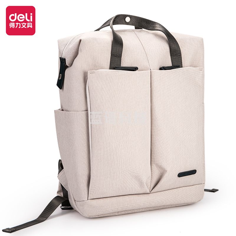 纽赛NS413 POUCHIO系列时尚通勤系列双肩包浅灰(浅灰)(绿)(黑)(个)