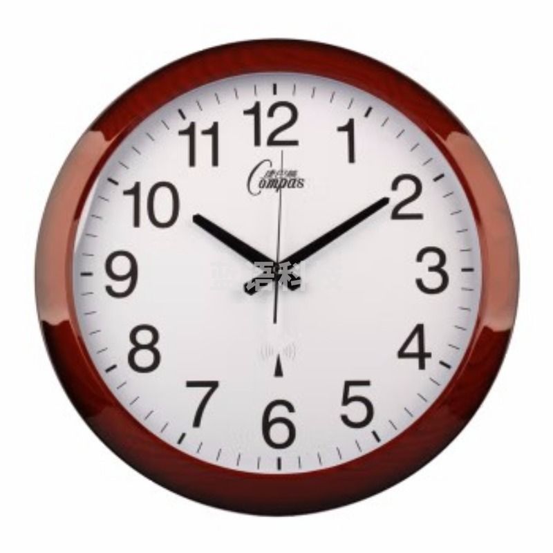 康巴丝 2060S三代智能电波钟办公挂钟钟表大壁钟客厅时钟