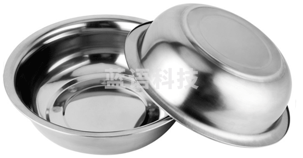 津御商厨 加厚不锈钢盆5个/套 45#