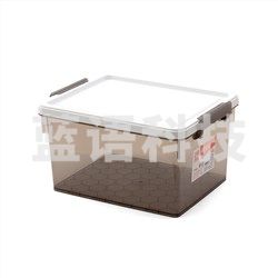 禧天龙(Citylong) X-6269 正派收纳箱32L 烟熏灰色 48.5*36.5*22.5