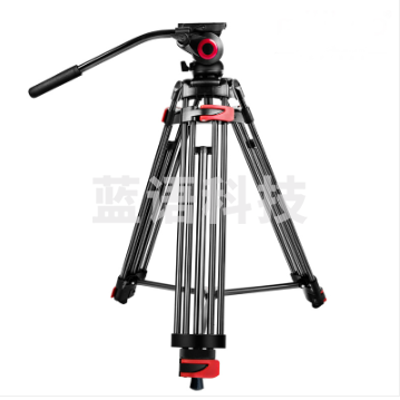 miliboo米泊MTT602A摄像机三脚架 广播级单反相机三角架 含液压云台套装