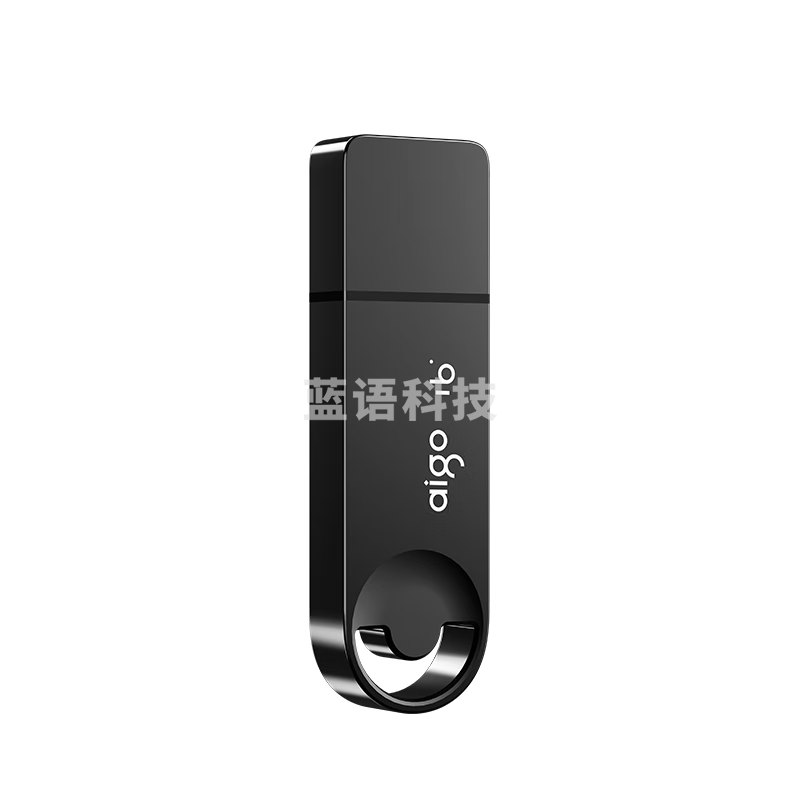 爱国者(aigo)64GB USB3.2U盘 U336 金属盖帽 系列效率快传 微笑办公