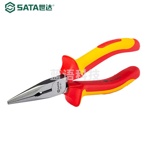 世达70131 6寸 VDE绝缘耐压尖嘴钳