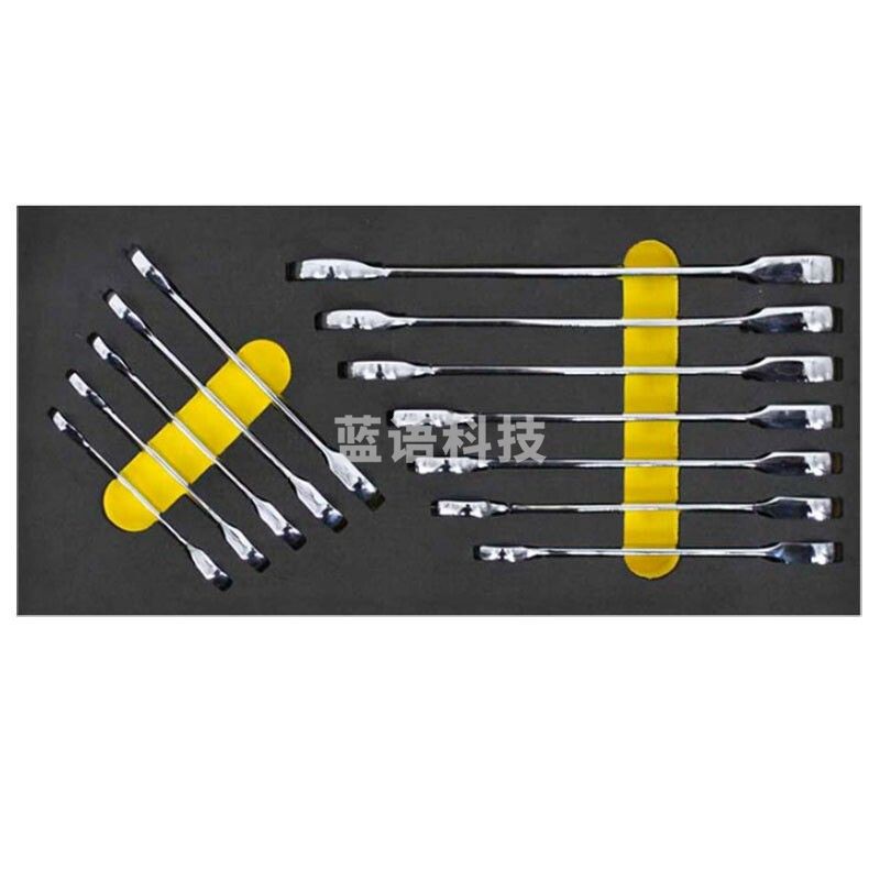 史丹利(Stanley) 90-036-23 EVA工具托组套-12件棘开两用快扳