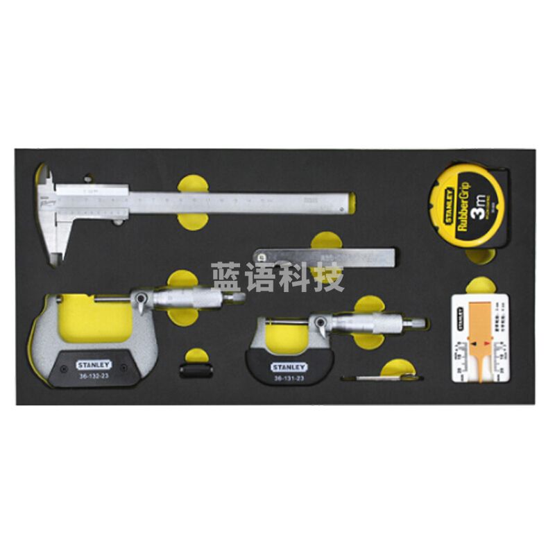 史丹利(Stanley) 90-045-23 EVA工具托组套-6件测量类