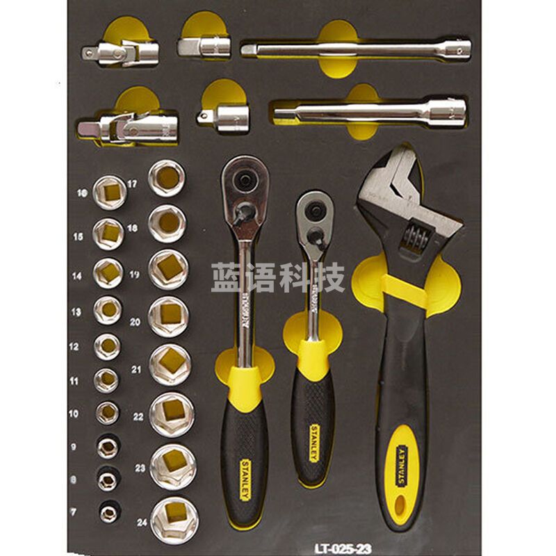 史丹利(Stanley) LT-025-23 27件套10,12.5MM系列公制工具托