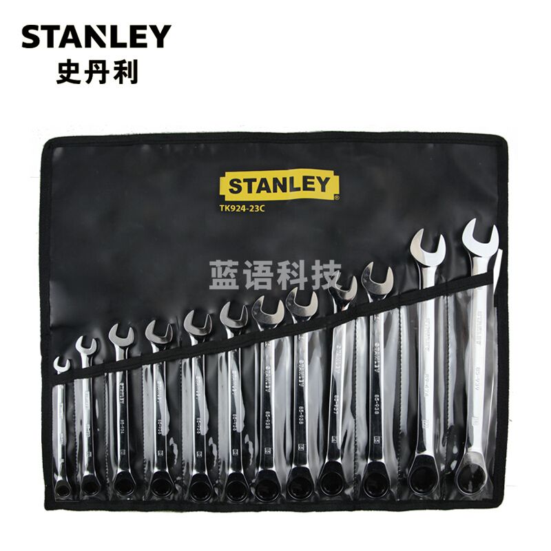 史丹利(Stanley) TK924-23C 12件公制棘开两用快扳套装
