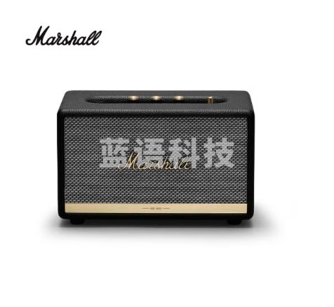 MARSHALL（马歇尔）ACTON II BLUETOOTH音箱2代无线蓝牙家用重低音音响 黑色