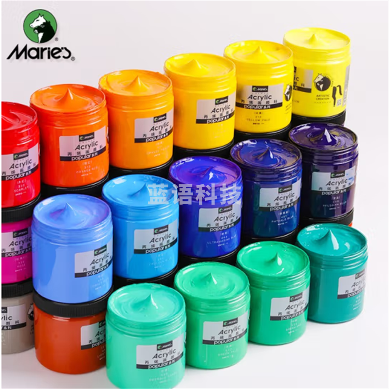 丙烯颜料24色300ml