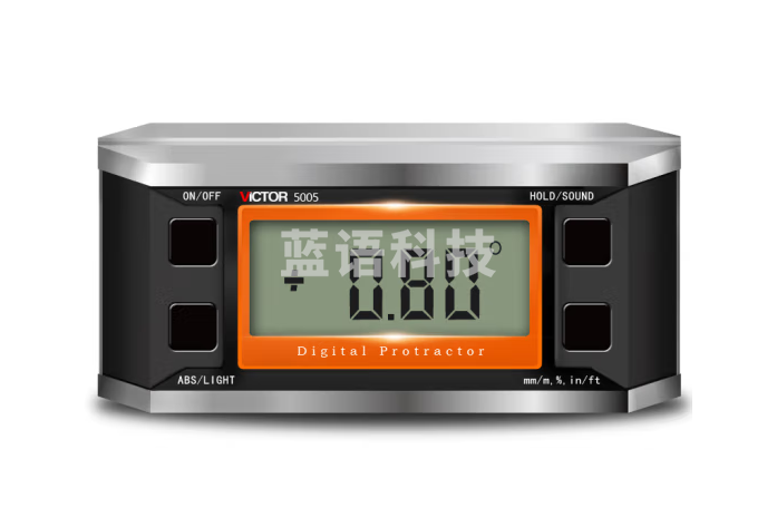 胜利仪器（VICTOR）数显倾角仪 高精度电子角度尺 带磁性水平仪 测量仪 角度规 倾角盒 VC5005