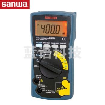 sanwa CD771 三和数字万用表多用表三用表复用表交直流1000V