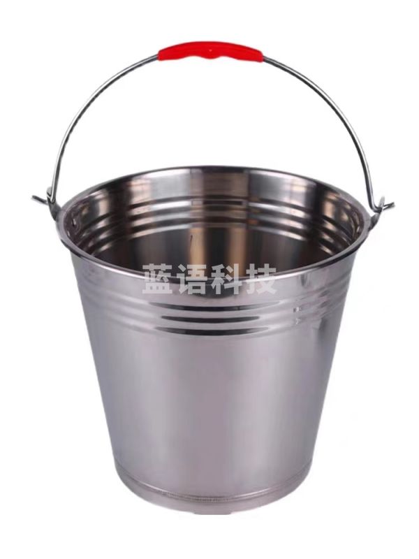 不锈钢水桶 提水桶 手提清洁洗车桶 加厚约32cm 12L