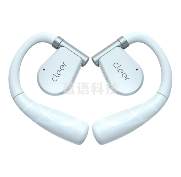 cleer ARC II 不入耳开放式智能运动耳机无线蓝牙耳机挂耳式跑步ll适用手机电脑平板 氧气蓝【运动版】