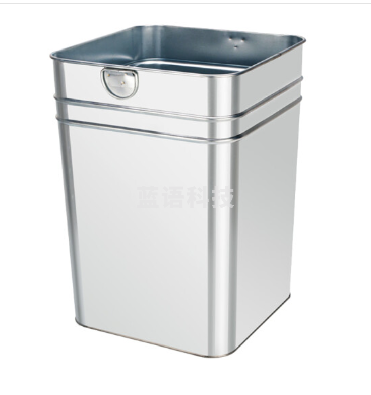 不锈钢镀锌垃圾桶内胆户外垃圾桶内桶 25x31x43cm方形