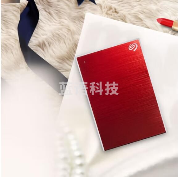 希捷 ST 铭2T/2TB USB3.0 移动硬盘 金属拉丝面板  机械硬盘  兼容Mac  烈火红