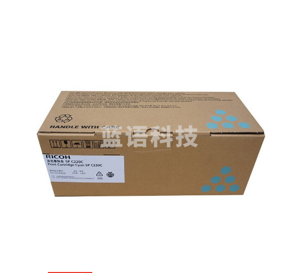 理光墨粉盒SPC220C(406208)蓝色/2300页 适用于SP C240DN/220N/ 222DN/220S/221SF