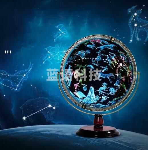 北斗 地球仪 北斗智能AR点读地球仪星座夜灯充电3d立体悬浮