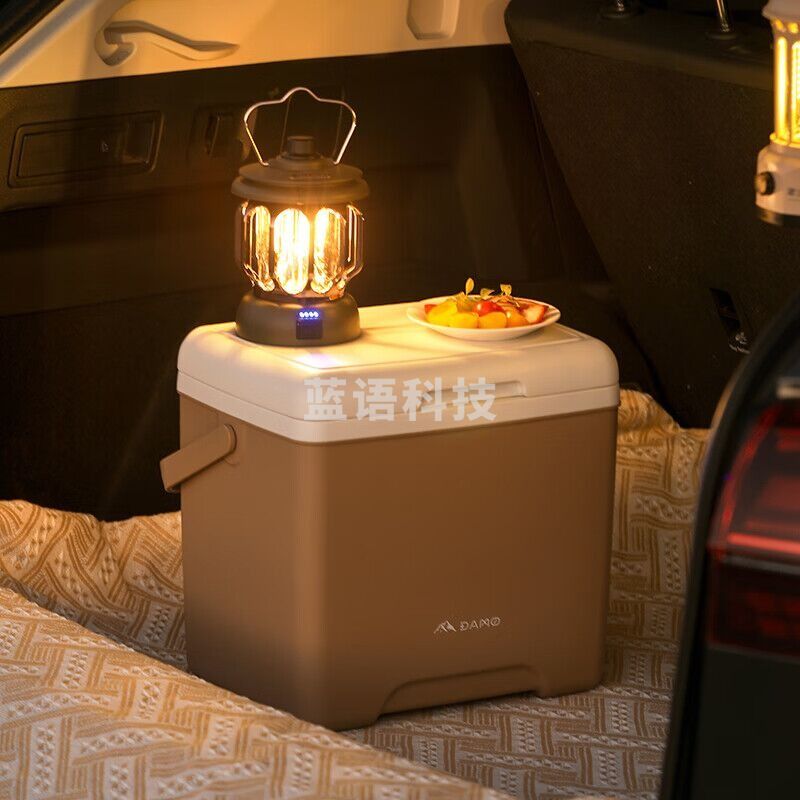 大迈车载户外保温箱-布拉格棕 DM-9006