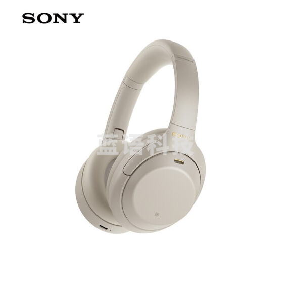 索尼WH-1000XM4 高解析度无线蓝牙降噪 头戴式 游戏耳机(1000XM3升级款)铂金银