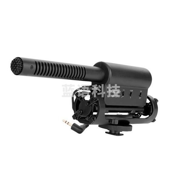 得胜 SGC-598 专业采访麦克风 新闻录音 摄像机单反相机DV枪式通用采访话筒 黑色(计价单位:个)