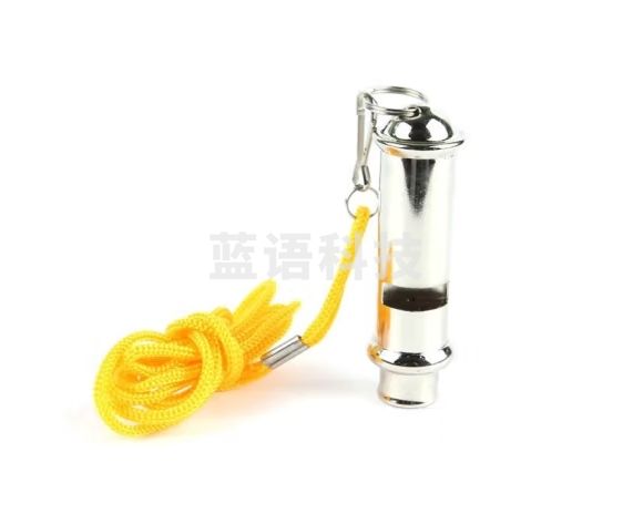 百舸 应急口哨防汛救援求生哨救生哨 圆筒款口哨